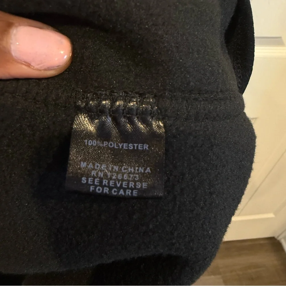 NFL Baltimore Ravens Fleece Vest Men's Medium Black New - Picture 7 of 9